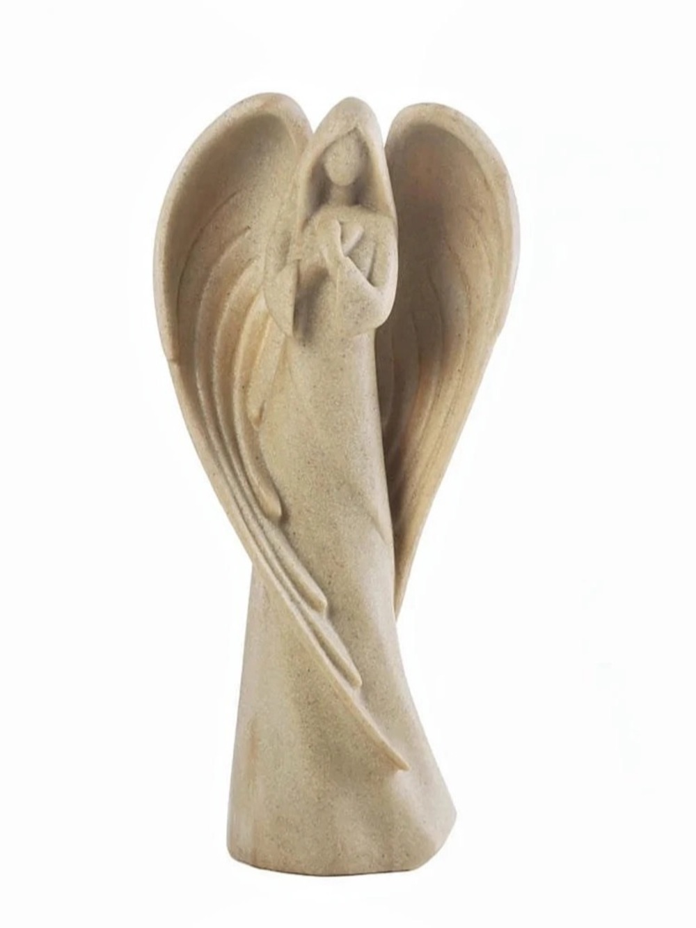 Desert Angel Figurine Sculpture in Beige